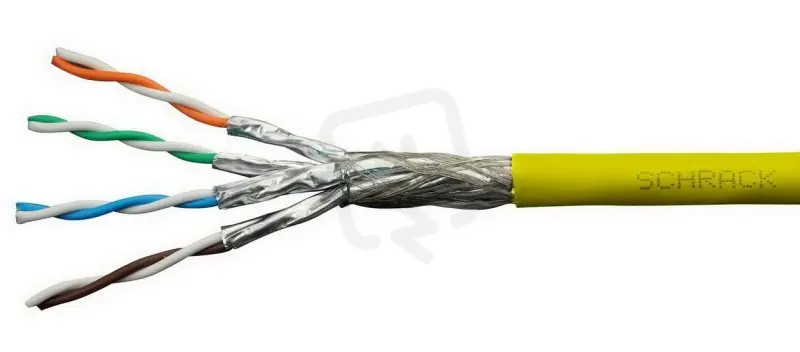Sezónní Sleva Kabel S/FTP Cat.7 1000 MHz 4x2xAWG23, LS