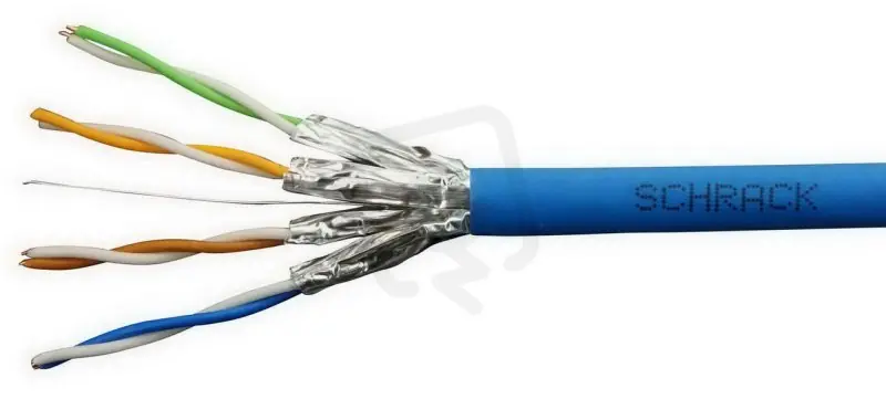 Časově Omezené Kabel U/FTP Cat.6a 500 MHz 4x2xAWG23, LS