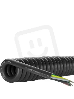 Spirálový kabel SPIRAL H07BQ-F BLACK 4G1,5/1500 LAPP 70002756 Hit Sezóny