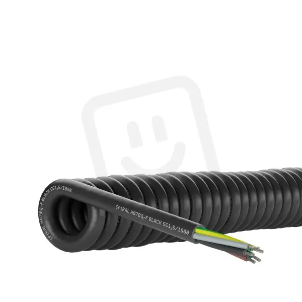 Spirálový kabel SPIRAL H07BQ-F BLACK 4G1,5/1500 LAPP 70002756 Hit Sezóny