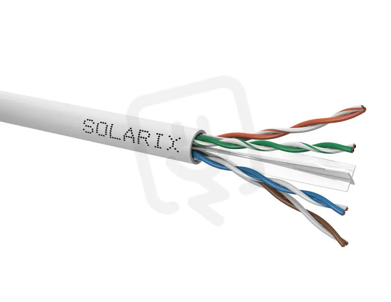 Nejprodávanější Instalační kabel Solarix CAT6 UTP PVC Eca 100m/box SOLARIX 27724160