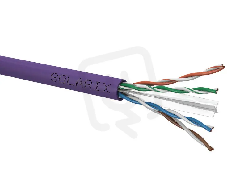 Vrácení Zdarma Instalační kabel Solarix CAT6 UTP LSOH Dca s2 d2 a1 100m/box SOLARIX 27724161
