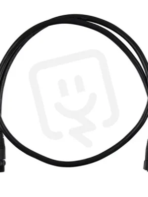 Víkendová Akce Prodlužovací kabel 1m s konektory IP67 2x1,5mm2 černý MCLED ML-112.227.67.0