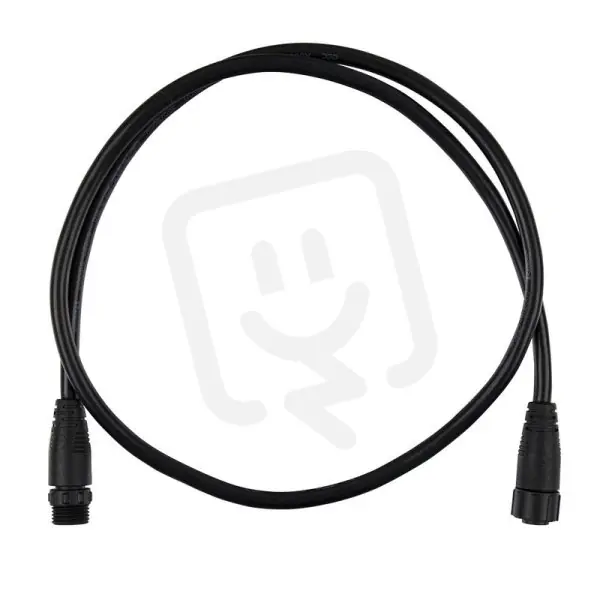 Víkendová Akce Prodlužovací kabel 1m s konektory IP67 2x1,5mm2 černý MCLED ML-112.227.67.0