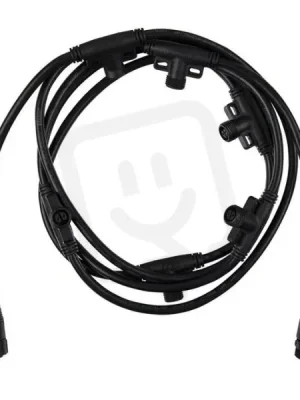 Must-Have Propojovací kabel 3,5m s 6 konektory 2x1,5mm2, IP67, M16 zásuvka + vidlice