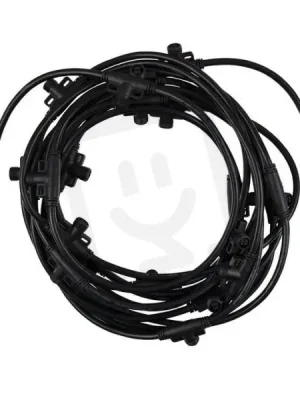 Odeslání Ihned Propojovací kabel 10,5m s 20 konektory 2x1,5mm2, IP67, M16 zásuvka + vidlice
