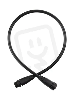 Super Cena Prodlužovací kabel 0,5m - 2x1,5mm2, IP67, černý MCLED ML-112.246.67.0