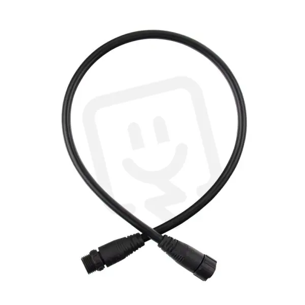 Super Cena Prodlužovací kabel 0,5m - 2x1,5mm2, IP67, černý MCLED ML-112.246.67.0