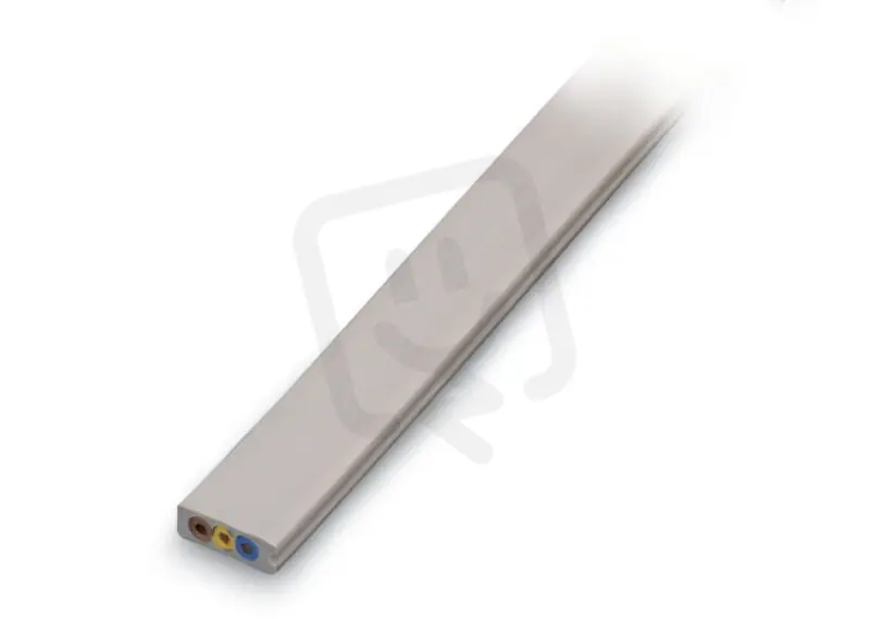 Ověřený Ploché vedení B2ca 3G2,5mm2 světle šedá WAGO 897-232
