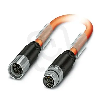 Zástrčka oboustranně zastříknutá plastem K-5E-M17 M9/5,0-C01/M17 F8 1619321 Cenový Hit