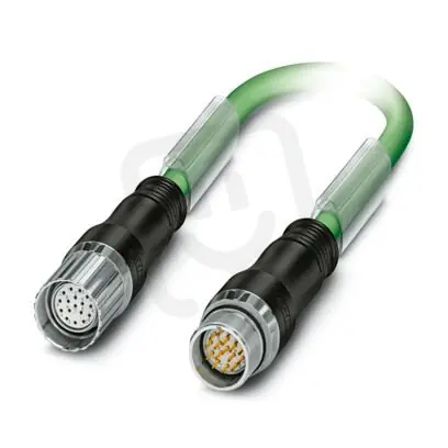 Zástrčka oboustranně zastříknutá plastem K-17-M23 M9/5,0-E01/M23 F8 1619296 Ověřený
