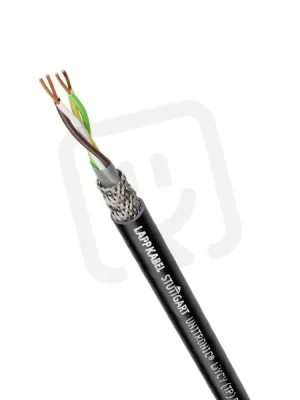 Ověřený Nízkofrekvenční datový kabel UNITRONIC LiYCY (TP) 2x2x0,5 BK LAPP 1030619