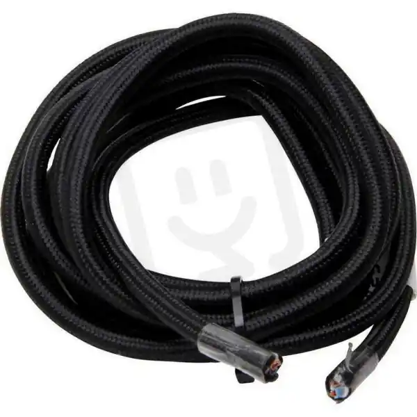 Pouze Dnes 151502020 Textile cable, H03VV-F 2x0,75m