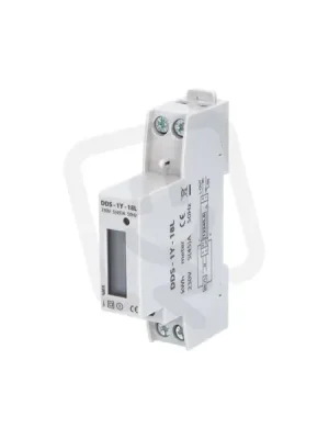 Dokud Zásoby Vydrží Elektroměr DDS-1Y-18L 45A, 1mod., LCD, 1-fáz., 1-tar., podružný ELEMAN 1000881