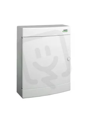 Plastová rozvodnice NOARK PNS 24W bílé dveře, na omítku, IP40, 2 řady, 2x12 mod Originální