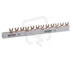 Propojovací lišta NOARK 101448 BBU 3fázová, 10mm2, 63A, 54 modulů (1m) Sezónní Sleva