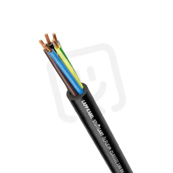 Připojovací a ovládací kabel ÖLFLEX CLASSIC 100 BK 0,6/1 kV 4G2,5 LAPP 1120470 Nejprodávanější