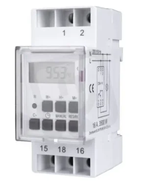 Jen Po Omezenou Doba Časový spínač na DIN lištu CS4-16 ELEKTROBOCK 0147