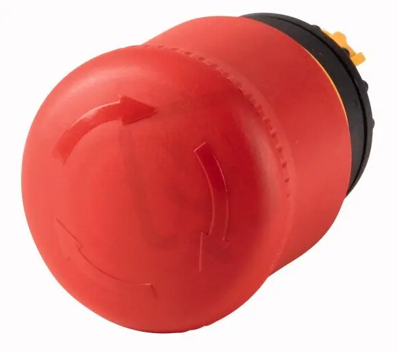Eaton M22-PVT Ovládací hlavice nouzového zastavení, otočná, červená, D38mm Nakupujte Hned