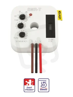 Časově Omezené Super-multifunkční relé, 9 funkcí SMR-T/230V ELKO EP 8595188129107