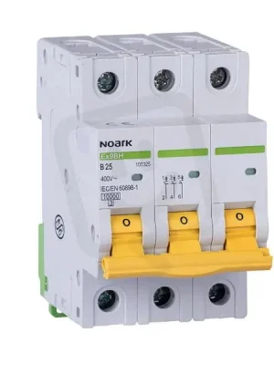 Sezónní Sleva Instalační jistič NOARK 100324 EX9BH 10 kA, char. B, 20 A, 3pól