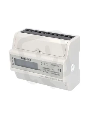 Elektroměr DTS 353-L 100A, 7mod., LCD, 3-fáz., 1-tar., podružný ELEMAN 1000886 Víkendová Akce