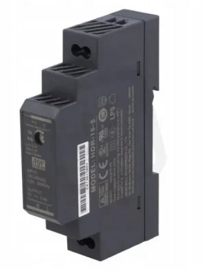 Napájecí zdroj na DIN 15W 12V 1,25A MEAN WELL HDR-15-12 Rychlé Dodání