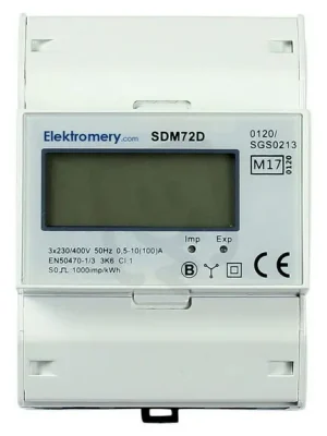 Dokud Zásoby Vydrží Elektroměr SDM 72D 0,25 - 100A MID, EASTRON E801