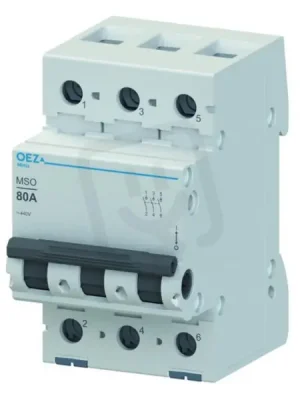 MSO-40-3 Vypínač In 40 A, Ue AC 250/440 V, 3pól OEZ 42335 Značkový