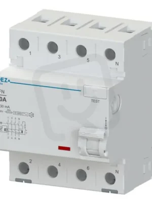 LFN-25-4-030A Proudový chránič 25A AC230/400V 30mA 4pól 10kA typ A OEZ 42451 Objednat Nyní