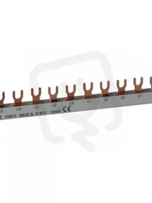 Přímo Od Výrobce Propojovací lišta NOARK 101446 BBU 1fázová, 10mm2, 63A, 54 modulů (1m)