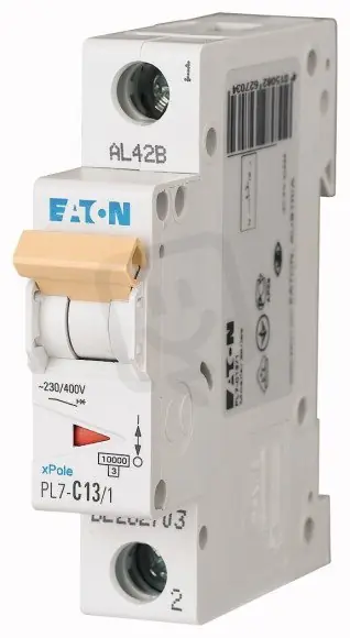 Jistič PL7-B13/1, char B, 1-pólový, 10kA, 13A EATON 262675 Poslední Šance
