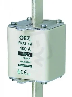 PNA2 315A gG Pojistková vložka AC 500V/DC 440V vel.2 OEZ 40397 Bezpečná Platba