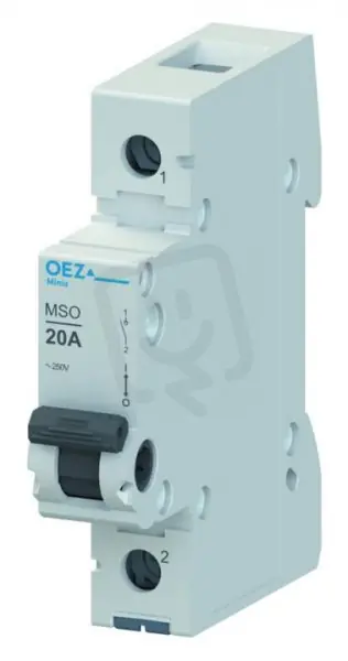 Cenový Hit MSO-32-1 Vypínač In 32 A, Ue AC 250 V, 1pól OEZ 42330
