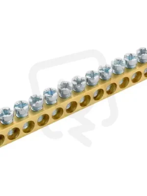 Ověřený Svorkovnice N/PE mosazná NSCH 8x8x1000mm IP00 142 přip. míst 10mm2 1000014