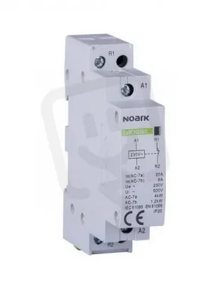 Rychlé Dodání Instalační stykač NOARK 107320 EX9CH25 25 A, ovl. 230V, 2 NO kontakty