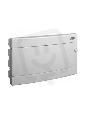 Plastová rozvodnice NOARK PNF 18W bílé dveře, pod omítku, IP40, 1 řada, 18 mod Aktuální