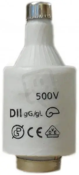 120 G Pojistková vložka E27 DII gL-gG 500V 20A zpožděná Speciální Cena