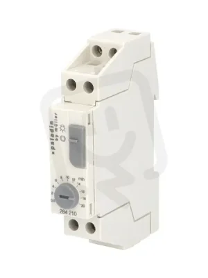 Automat schodišťový PALADIN 284210 elektron. 1mod. 0 5-20min 16A šedý Sezónní Sleva