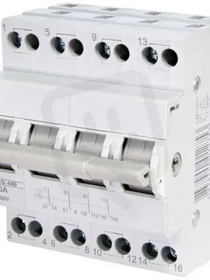 Nejprodávanější Modulový přepínač I-0-II SSQ 440 4p kat. AC-22A 40A 230/400V AC ETI 002421445
