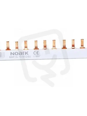 Propojovací lišta NOARK 111406 BBP 3fázová, 10mm2, 63A, 12 modulů pro Ex9B40J Pouze Dnes