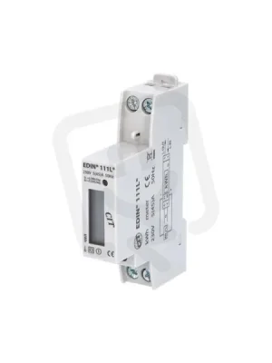 Výprodej Elektroměr EDIN 111L, 45A, 1mod., LCD, 1-fáz., 1-tar., podružný ELEMAN 1008810
