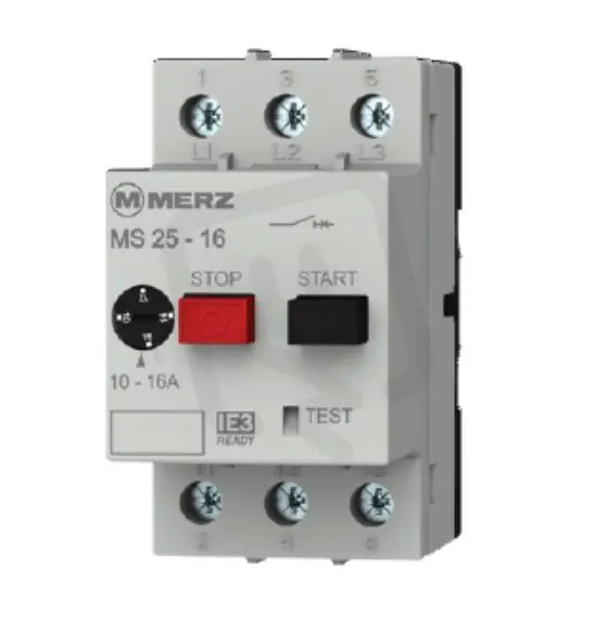 Nejprodávanější wpr30424 motorový ochranný spouštěč MS25 1,6-2,5 A IE3 2513100600E MERZ 35/005M