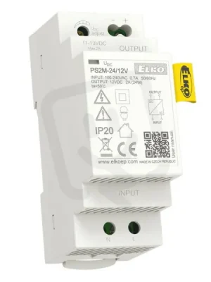 Zlevněný Spínaný stabilizovaný napájecí zdroj PS2M-24/12V ELKO EP 8595188180498