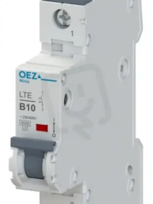Cenová Bomba LTE-20B-1 Jistič In 20A,Ue AC 230/400V/DC 72V, ch.B, 1pól, 6 kA OEZ 41881