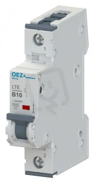 Cenová Bomba LTE-20B-1 Jistič In 20A,Ue AC 230/400V/DC 72V, ch.B, 1pól, 6 kA OEZ 41881