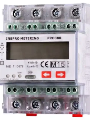 Elektroměr PRO380-Mod 0,25 - 100A ModBus MID, INEPRO E374 Nejprodávanější
