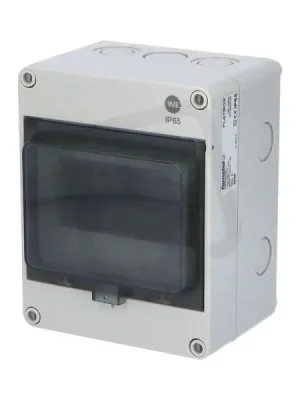 Rozvodnice FlatBOX 5906 IP65 6mod. na omítku průhl. dveře 170x135x114mm FAMATEL Autentický