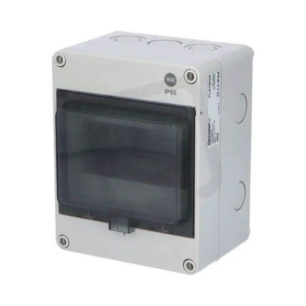 Rozvodnice FlatBOX 5906 IP65 6mod. na omítku průhl. dveře 170x135x114mm FAMATEL Autentický