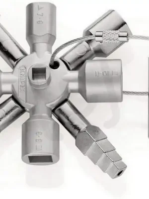 KNIPEX TwinKey Klíč na rozvodné skříně pro běžné skříně a systémy zavírání 92 mm Tovární Cena